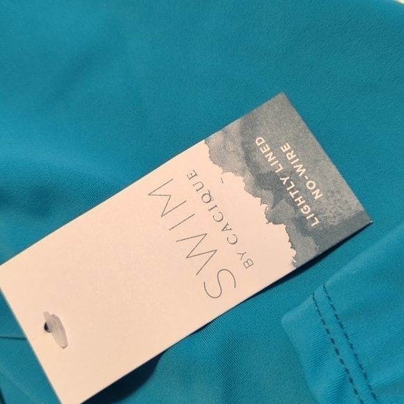 Nwt tankini bathing suit top new tropical flowers 18W cacique gorgeous - Picture 8 of 11